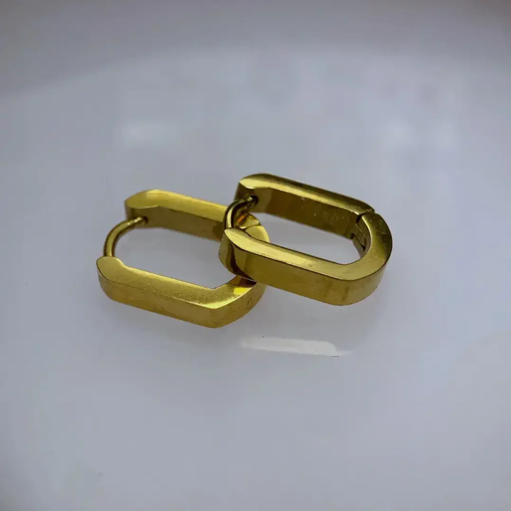 boucle d'oreilles or