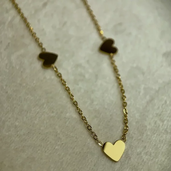 Collier or inox
