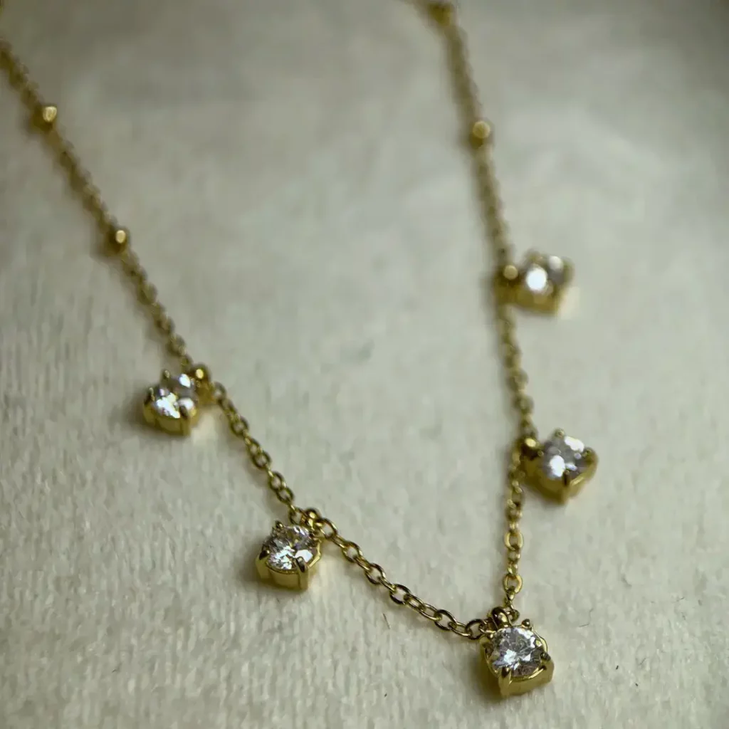 Collier or inox
