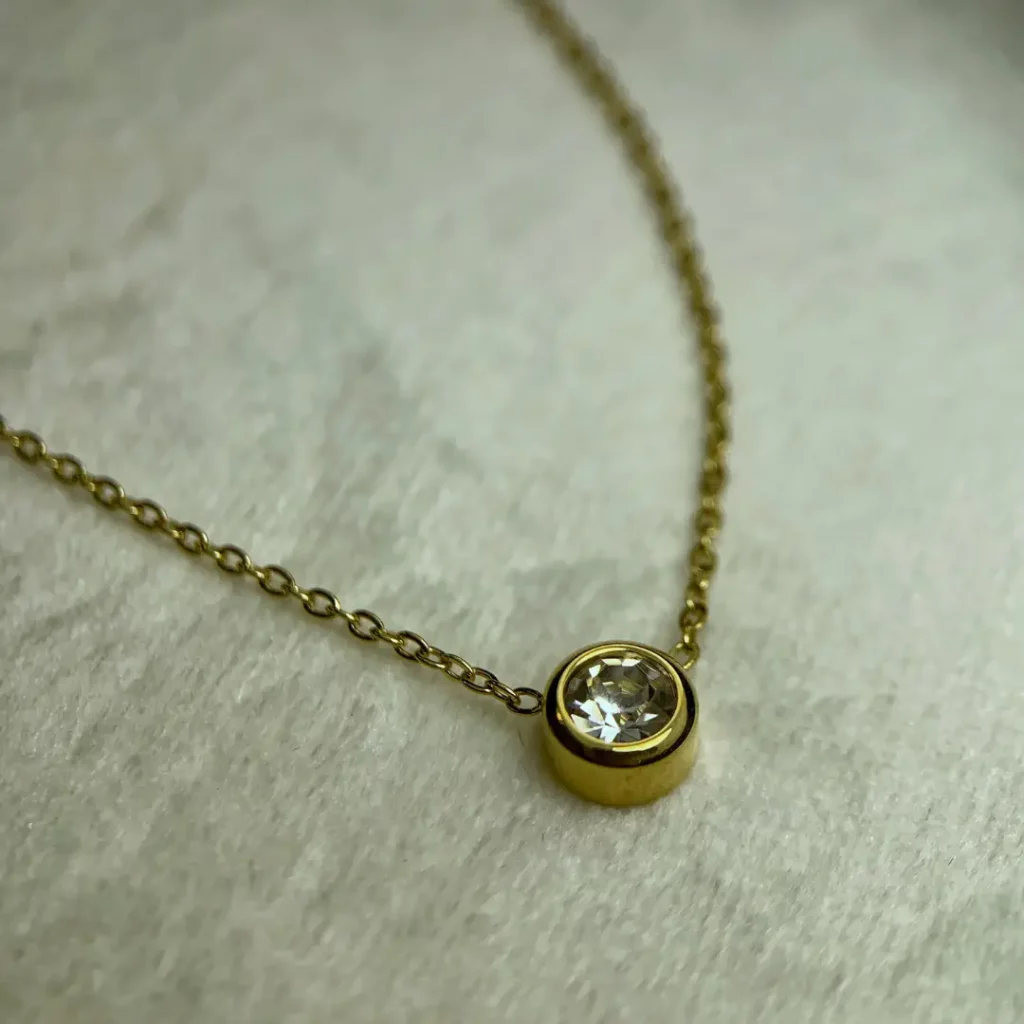 Collier or inox